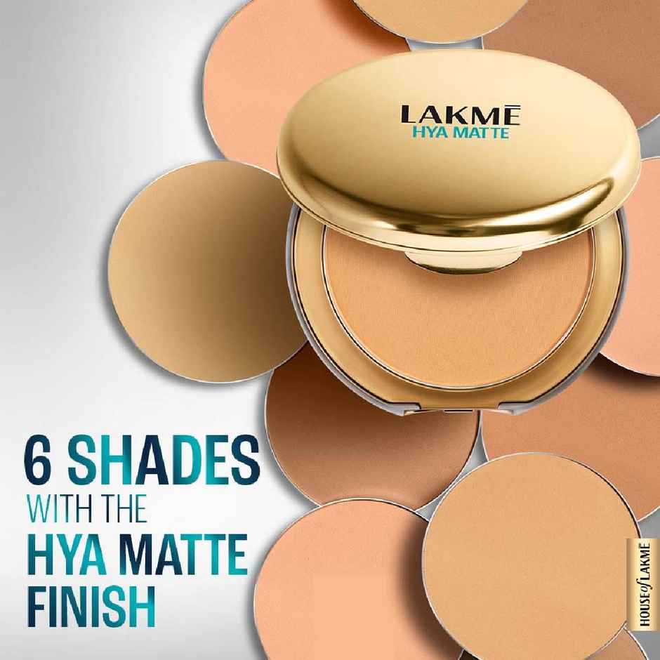 Lakme 9to5 Hya Matte Pressed Powder | Sand