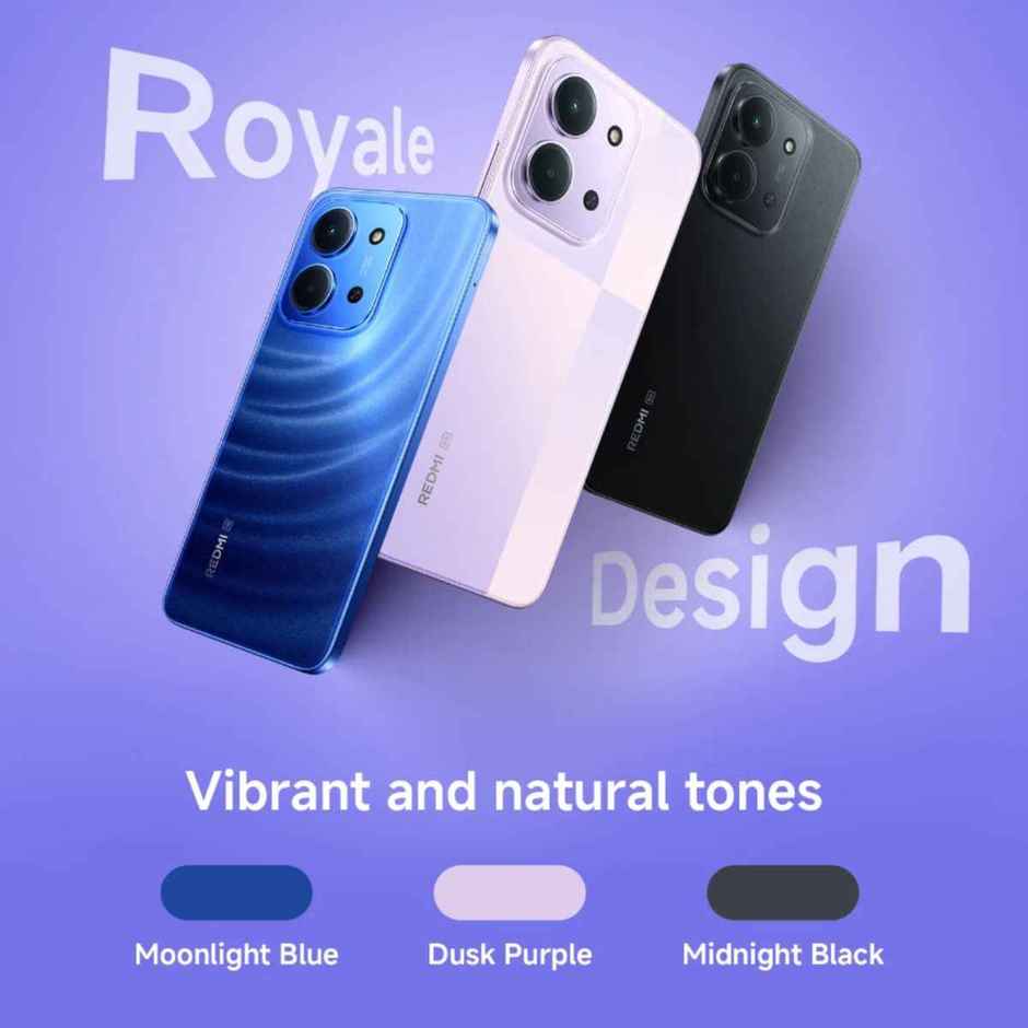 Redmi 15C 5G | 6GB RAM | 128GB Storage | 6.74 inch Display | 5G | Midnight Black