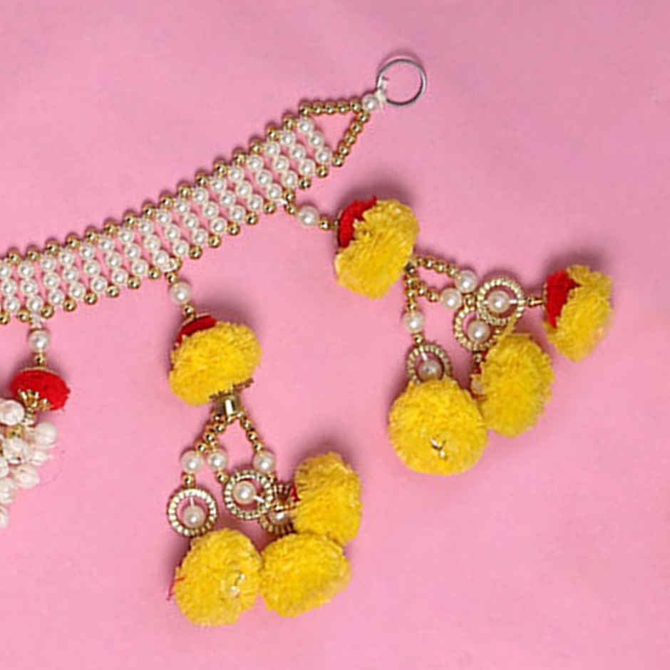 Beadwork Floral Toran For Decoration | Multicolour | Gullak