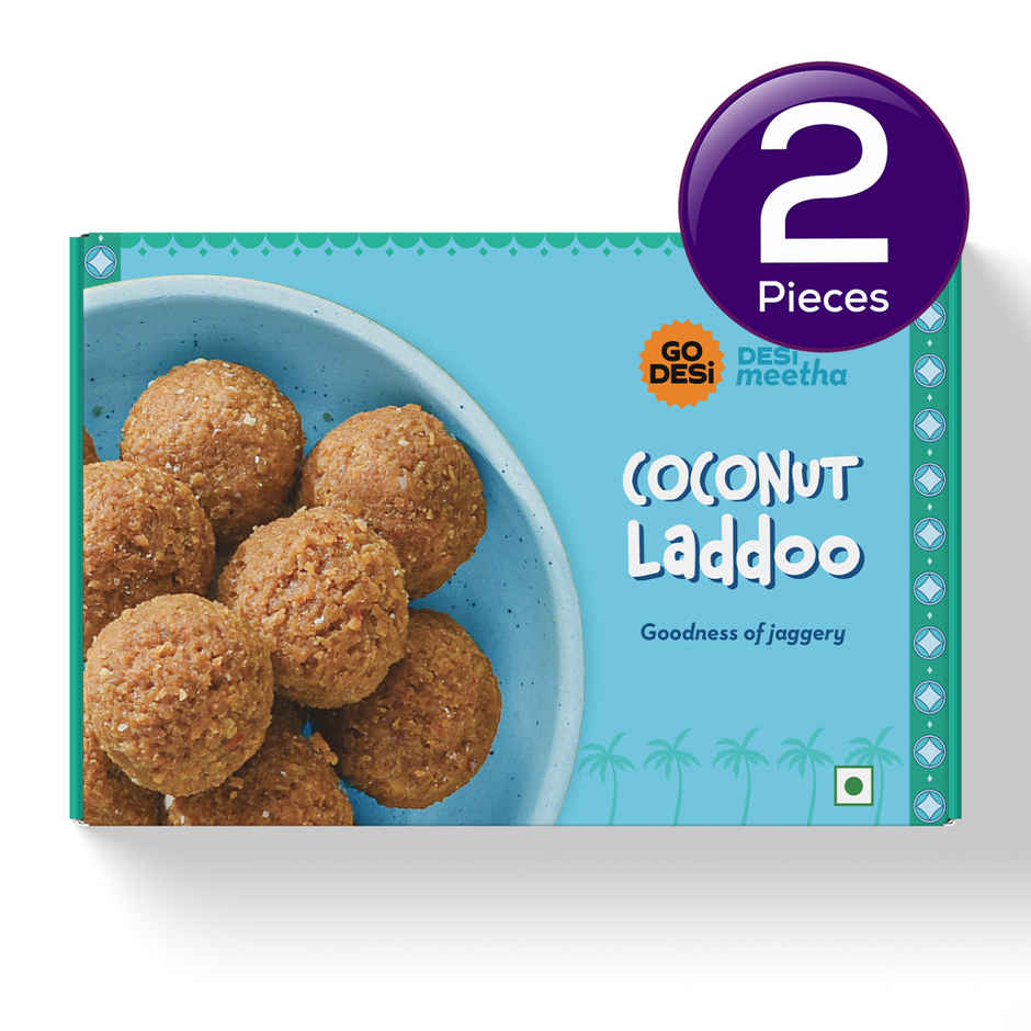 Coconut Laddu | Ladoo | Sweets by GO DESi Combo