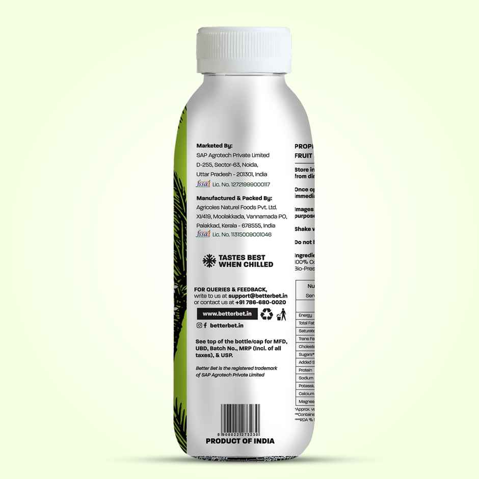 Better Bet 100% Pure Tender Coconut Water