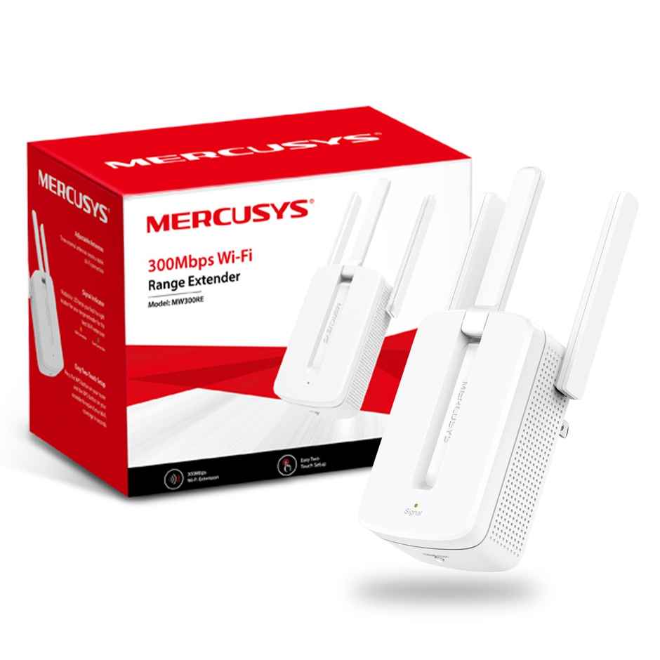 TP-Link MW300RE 300Mbps Whole-Home Wi-Fi Range Extender, Repeater, Booster, MIMO Technology