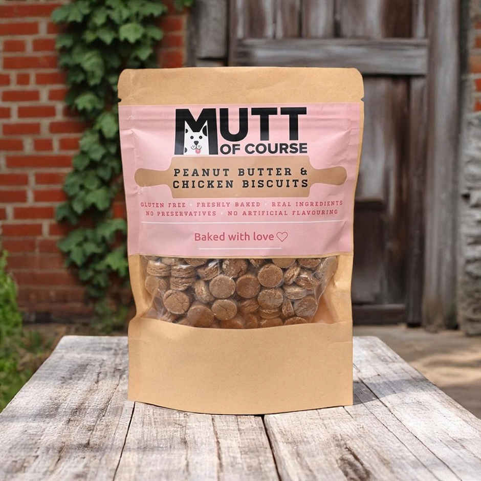 Mutt Of Course Peanut Butter Chicken Treat (Gluten Free)