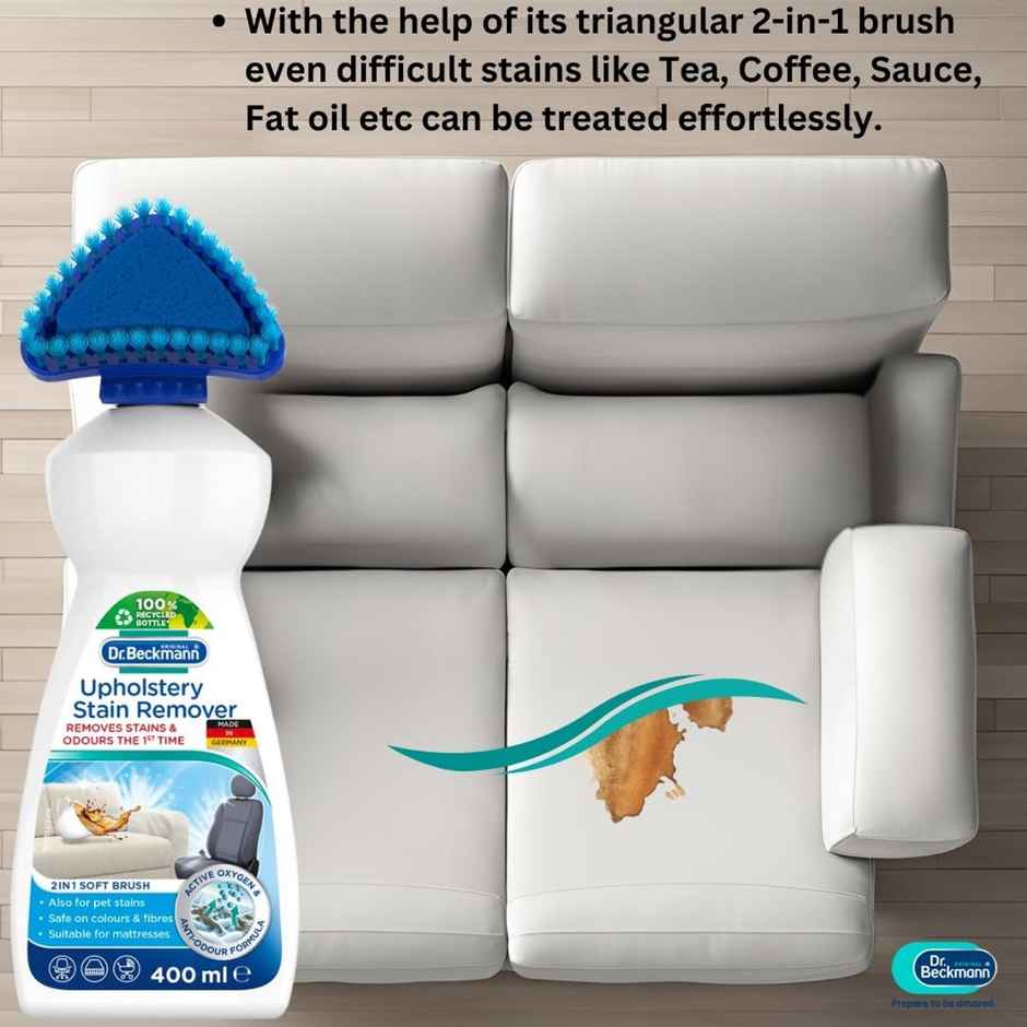 Dr. Beckmann Upholstery Stain Remover Liquid | Removes Stubborn Stains And Odours