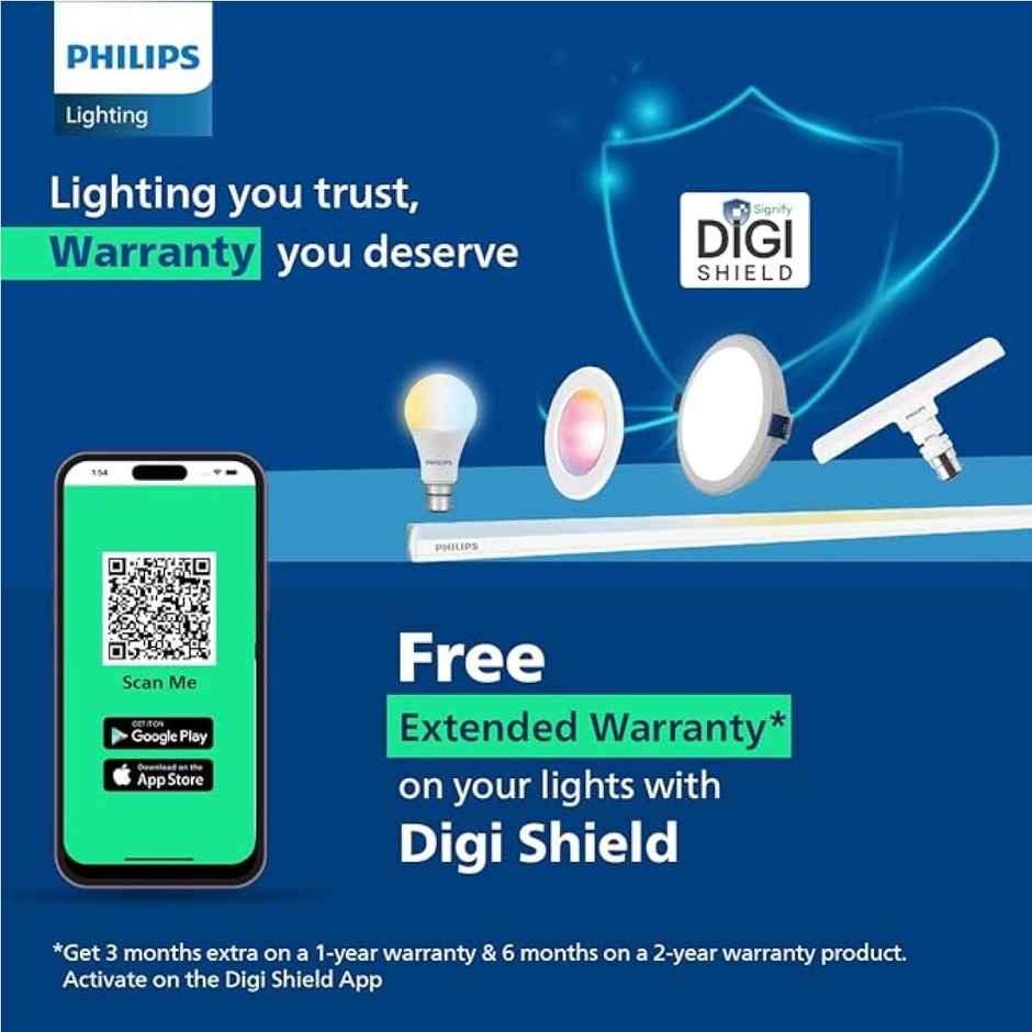 Philips Led 3W Starsurface Striker Cabinet Cool White Ceiling Lamp