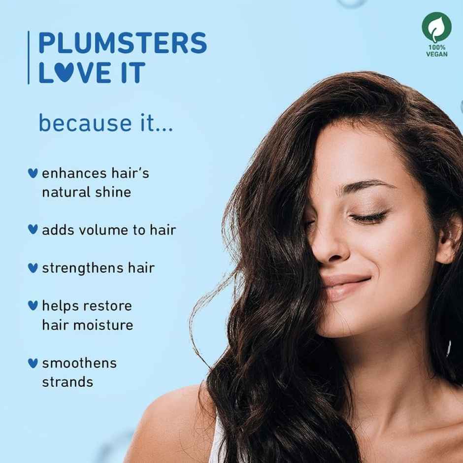 Plum Coconut Shampoo For Dull Hair With Coconut Milk And Peptides