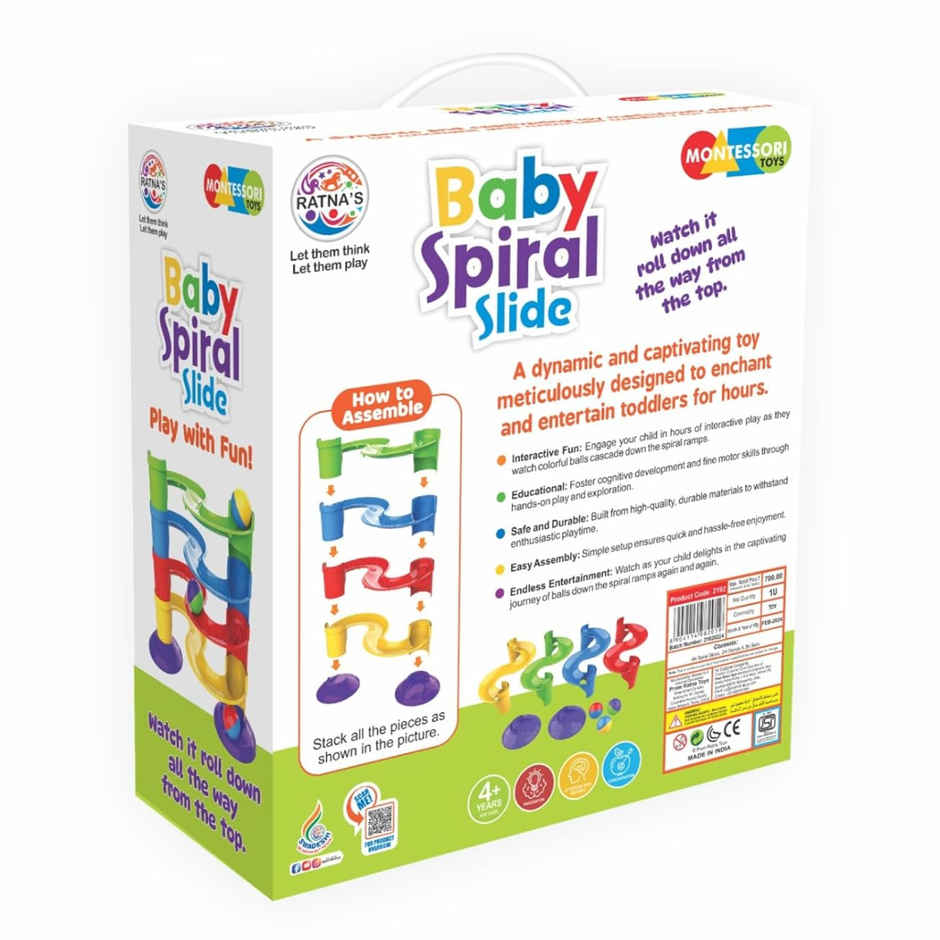 Ratna's Baby Spiral Slide Ratnas