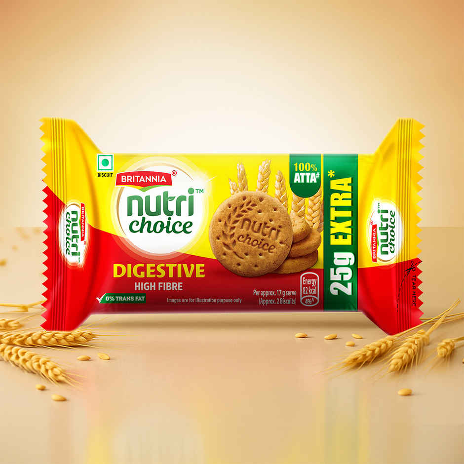 Britannia Nutrichoice High-Fibre Digestive Biscuits Combo