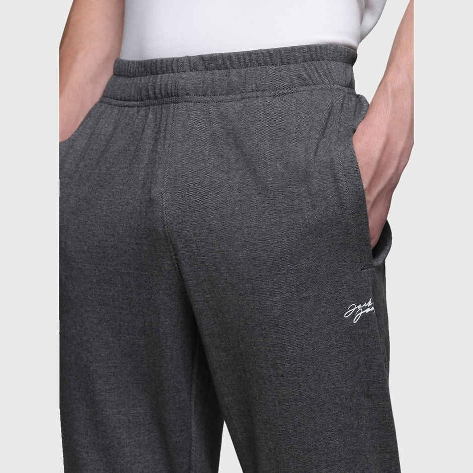 JACK & JONES Men's Regular fit Track Pant | Grey - XL