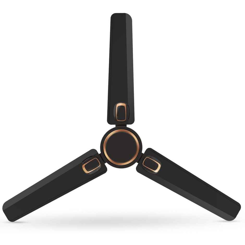 Polycab Superb Plus Ceiling Fan, 1200mm, 370RPM, Star Rated, 100% Copper, Smoke Brown