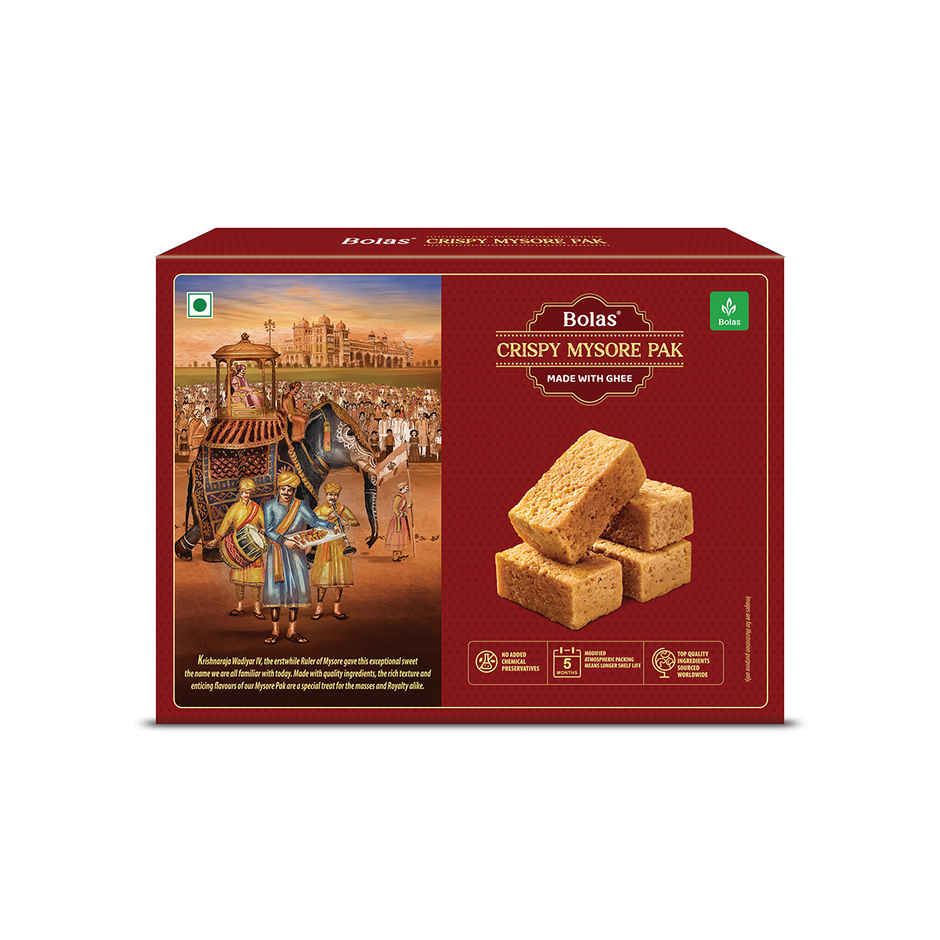 Bolas Crispy Ghee Mysore Pak