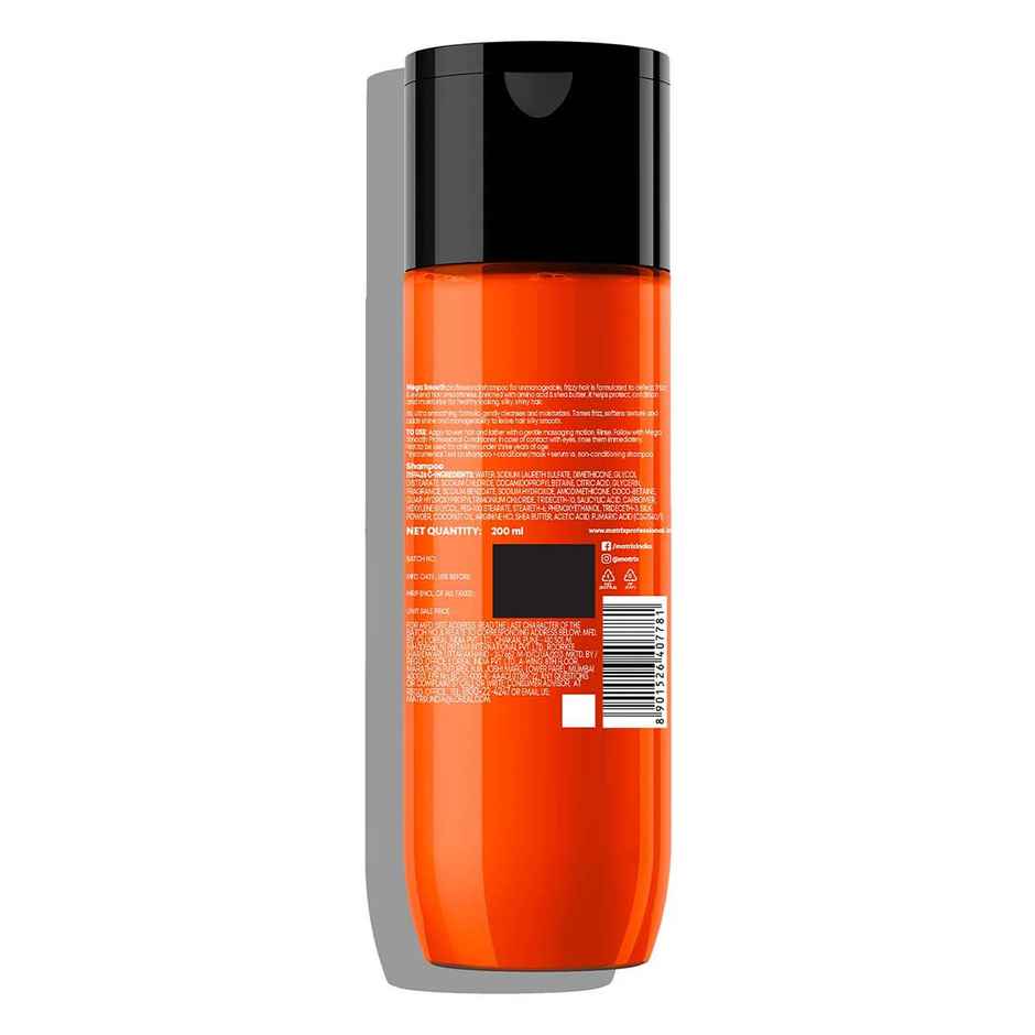 Matrix Mega Smooth Professional Shampoo For Frizzy Hair | For All Hair Types | Paraben-Free