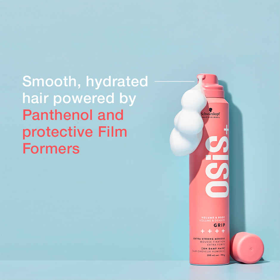 Schwarzkopf Professional OSiS+ Grip Extra Strong Hair Styling Mousse