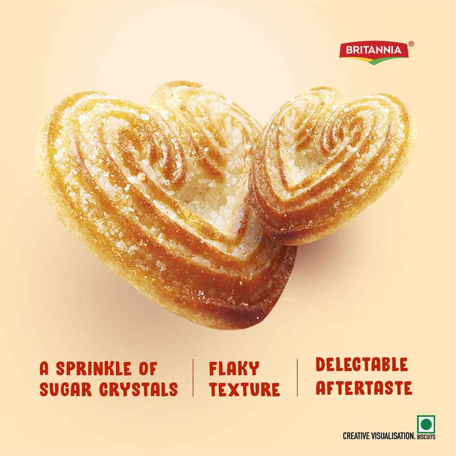 Britannia Little Hearts Classic Crunch Flavoured Biscuits | Combo