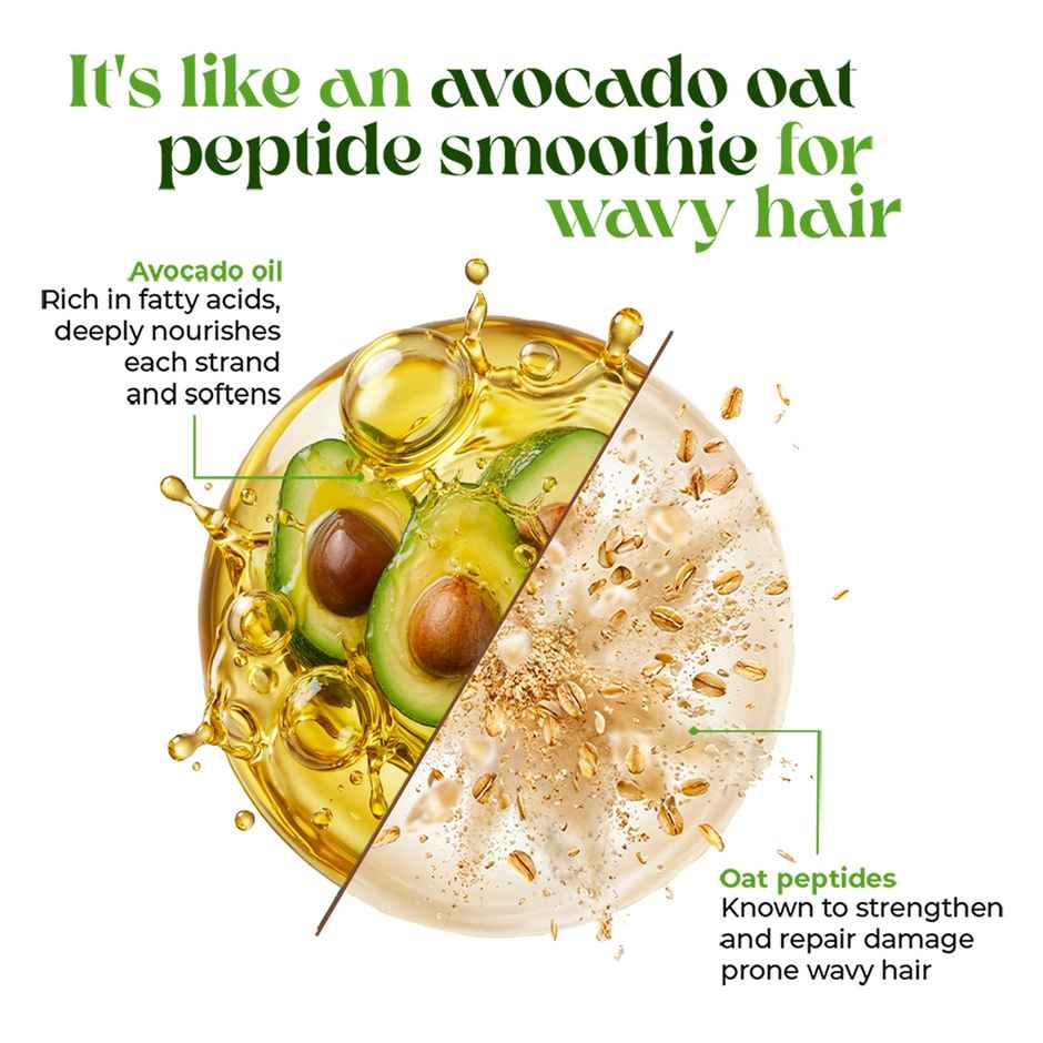Love Beauty & Planet Avocado Oil & Peptide Hair Mask for Wavy Hair