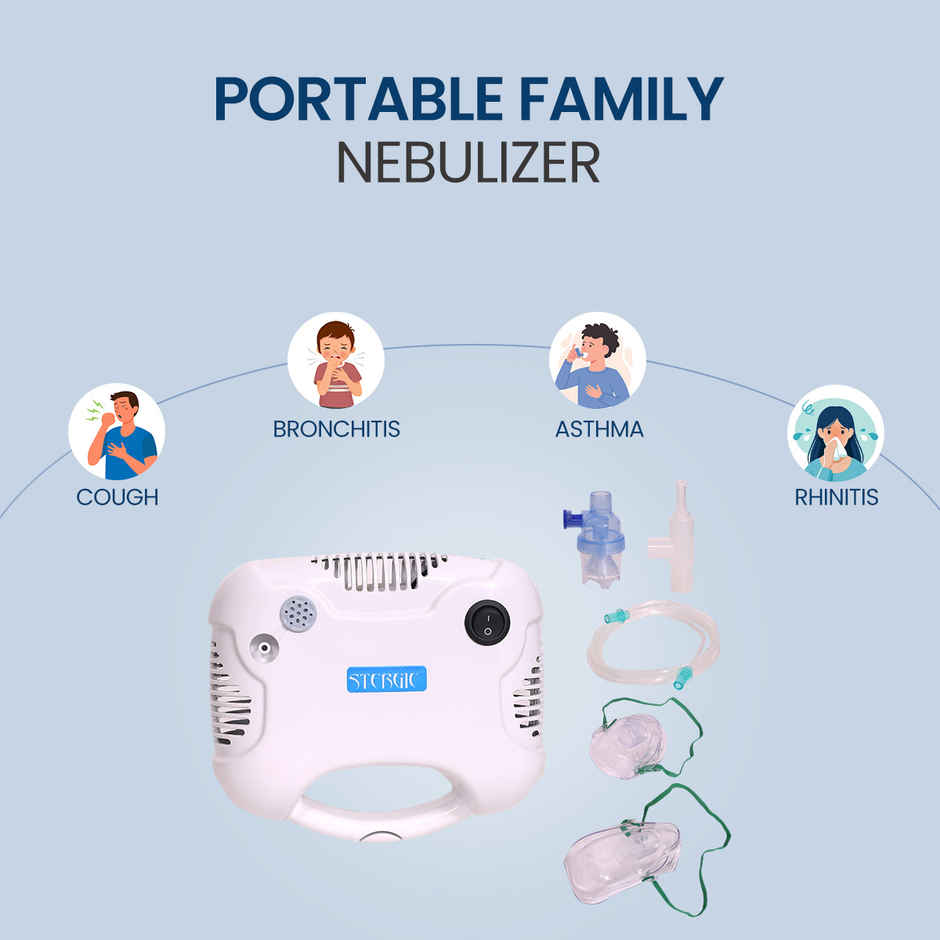 Stergic Lumia-HC Piston Compressor Nebulizer