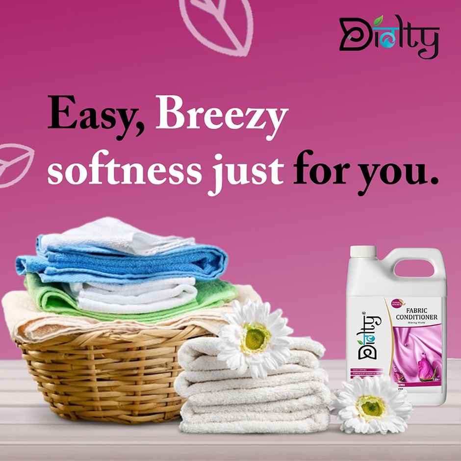 Diolty Rose After Wash Liquid Fabric Conditioner | Eco-Friendly & Biodegradable