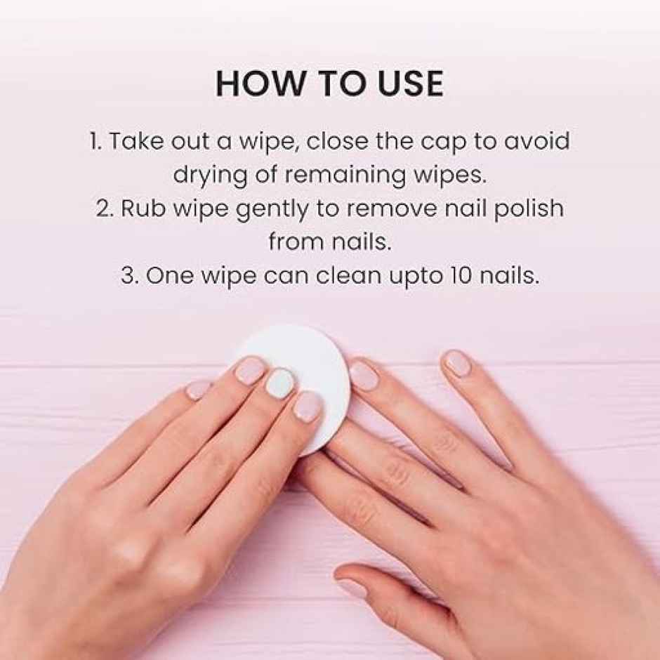 Bronson Professional Nail Polish Remover Wipes - Stawberry