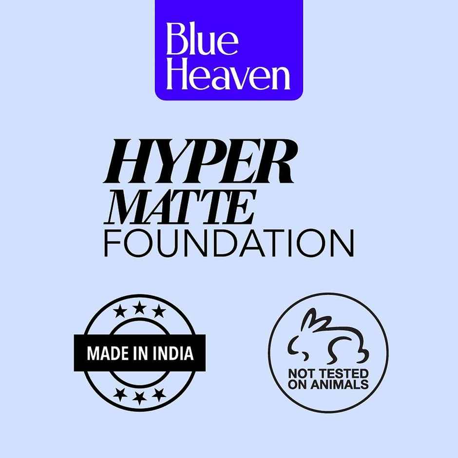 Blue Heaven Hyper Matte Foundation - Natural Sand 103