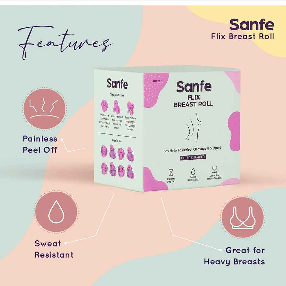 Sanfe Flix Breast Roll Breast Lifter & Shaper