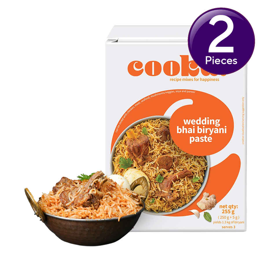 Cookd Wedding Bhai Biryani Paste Combo 