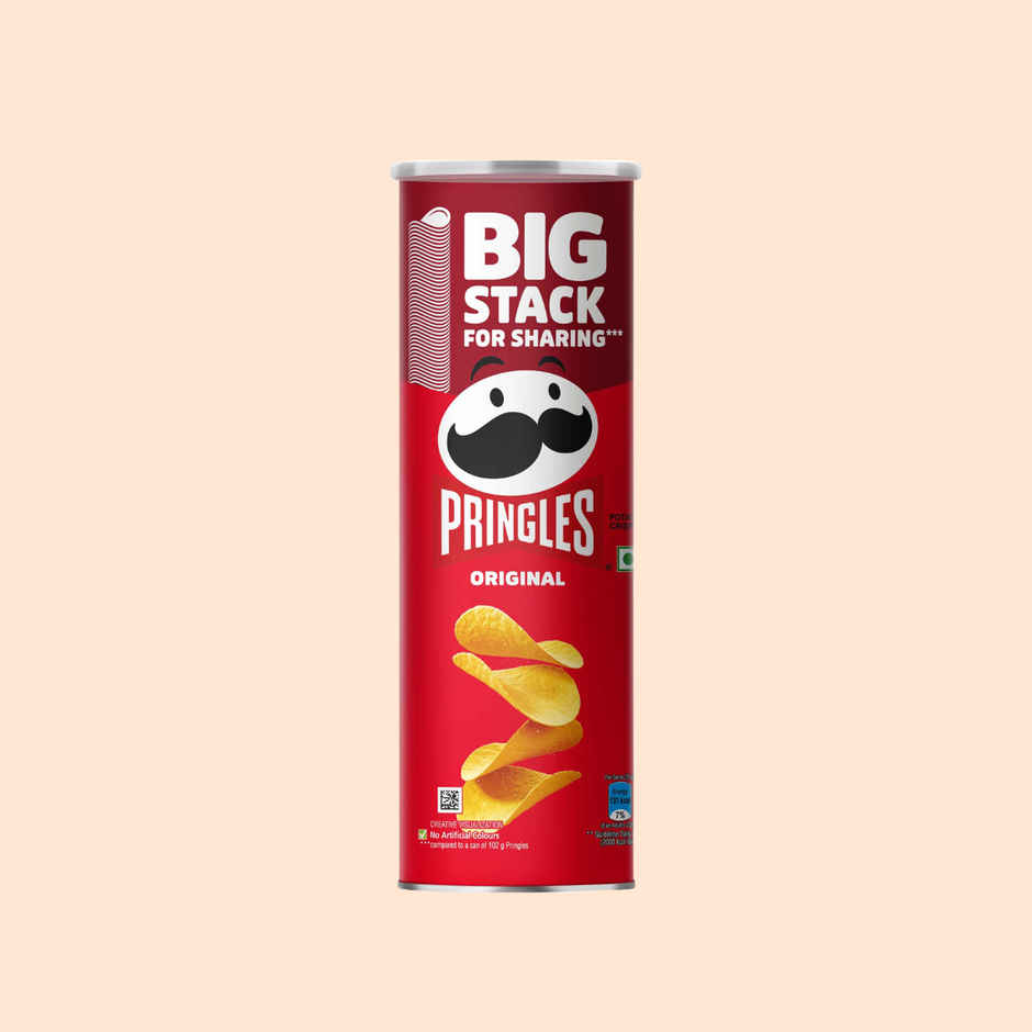 Pringles Potato Chips Original Flavour | Crunchy & Classic