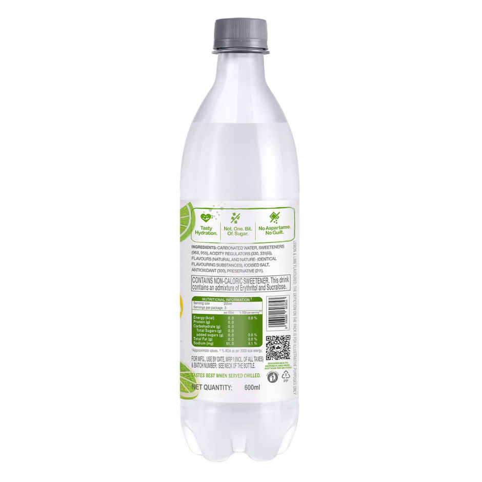 Paper Boat Zero Sugar Lemon Lime Sparkling Water | Sugar Free Cold Drink