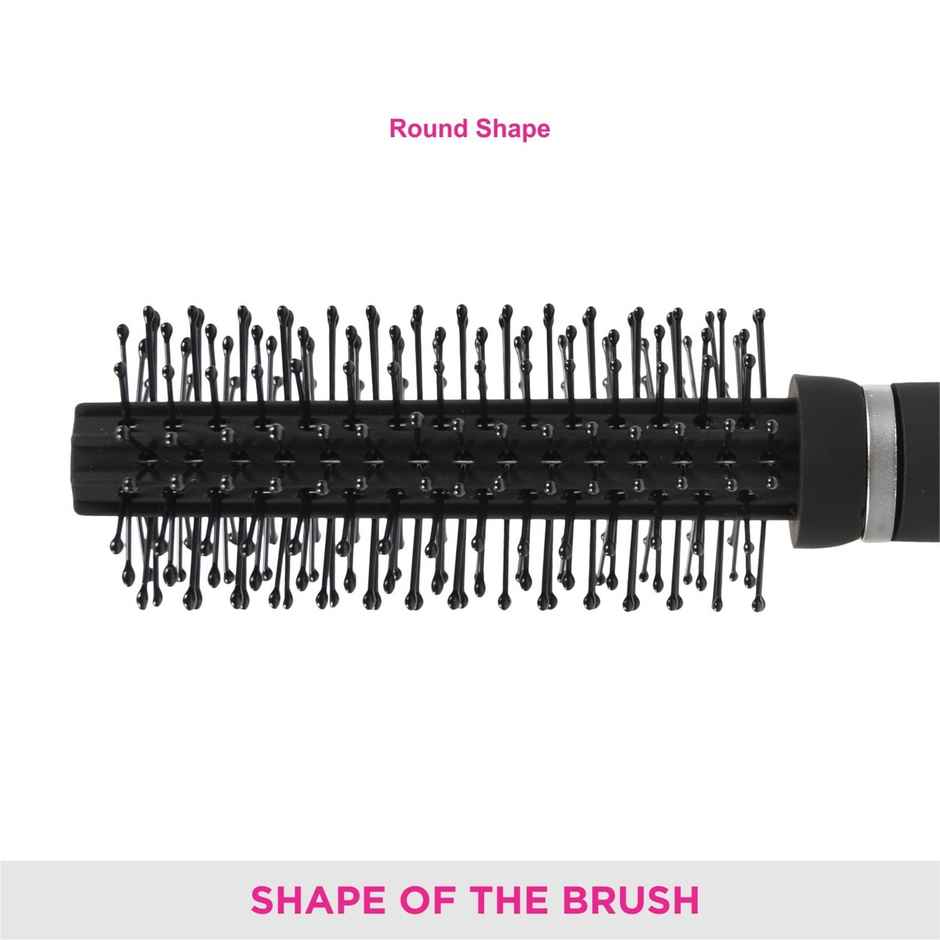 VEGA Mini Round Hair Brush For Adding Curls | Volume & Waves In Hair| Men And Women (R6-Rb)