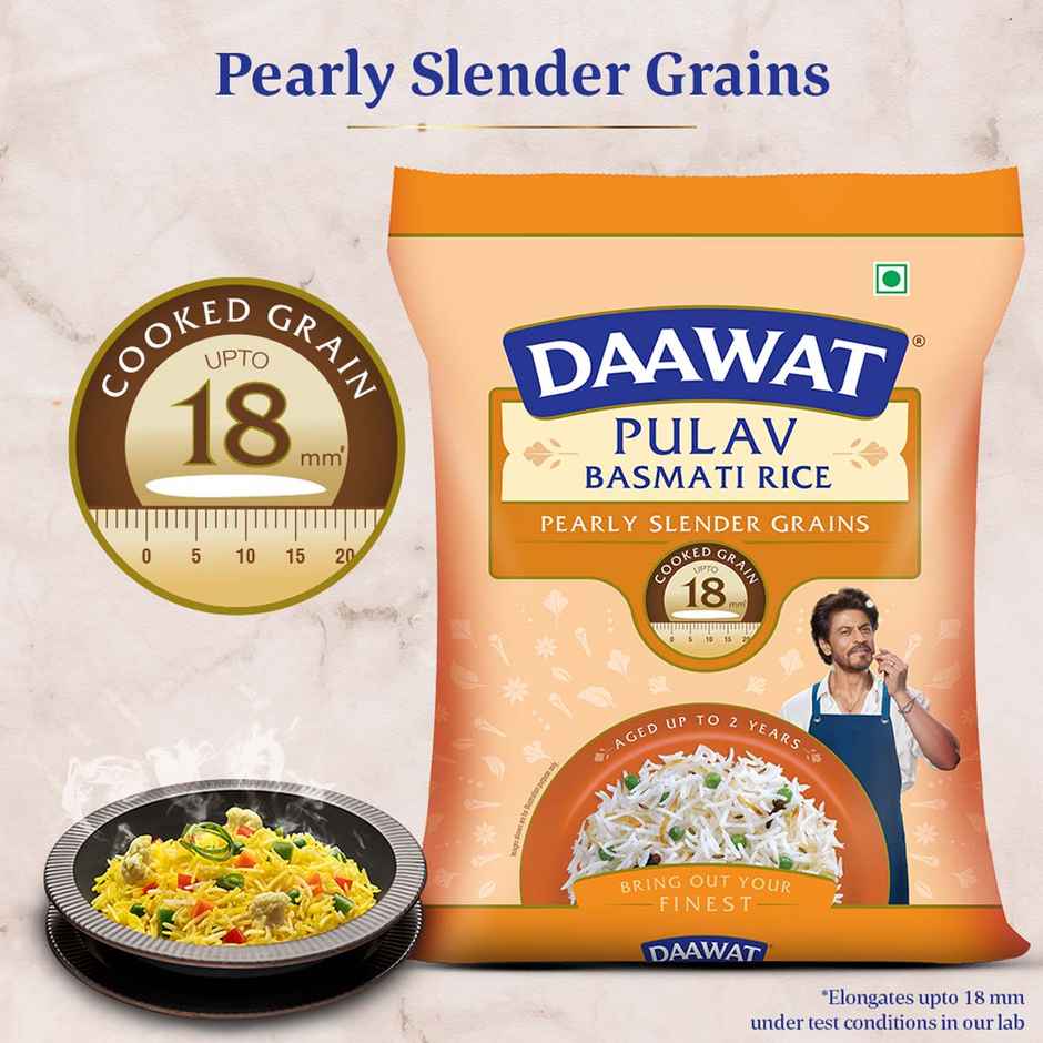 Daawat Pulav Pure Basmati Rice | Long Grain