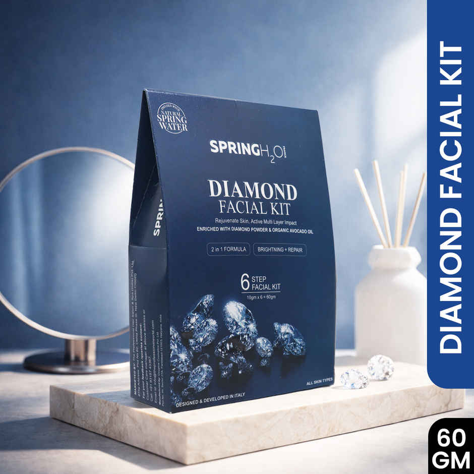 Spring H2O Diamond Facial Kit - Buy at ₹249 Online | Instant Delivery ...