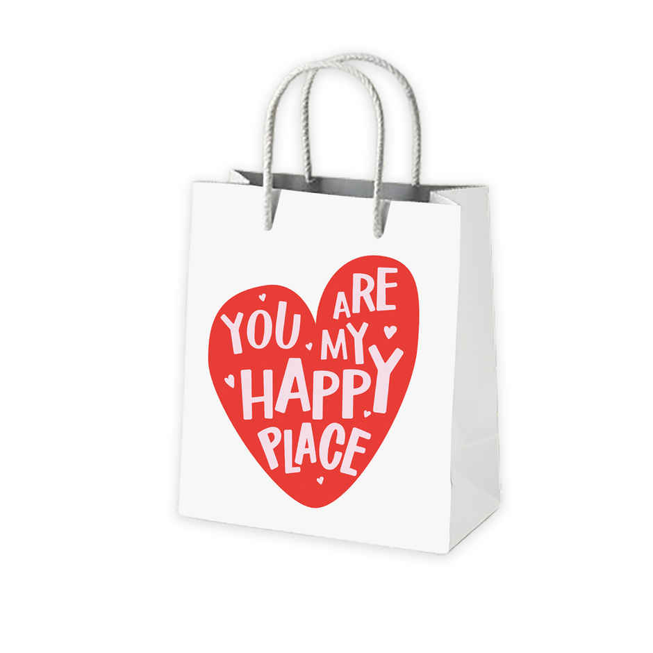 My Happy Place Gift Bag Large | 16x12x4 Inch | Oye Happy