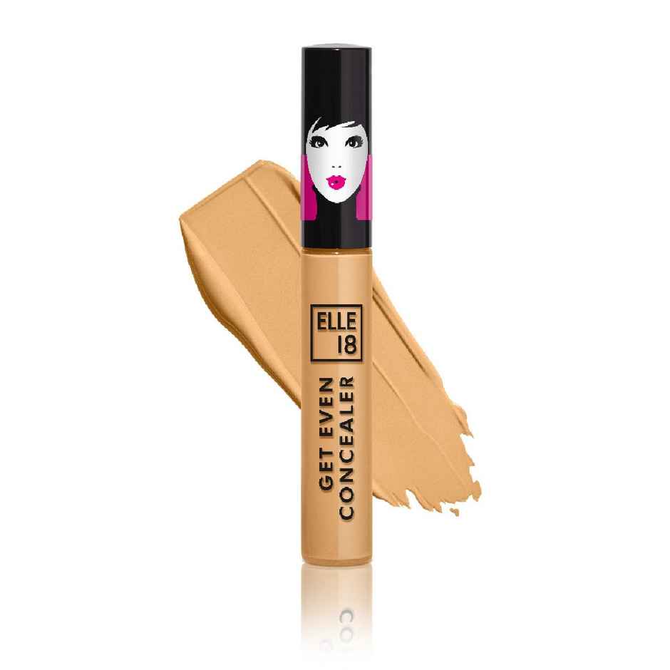 Elle 18 Get Even Concealer | Marble | Buildable Coverage For Dark Spots & Under-eye