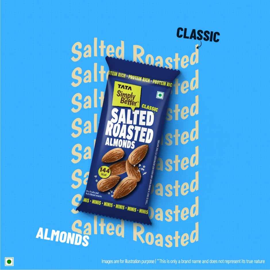 Tata Simply Better Classic Salted Roasted Almonds