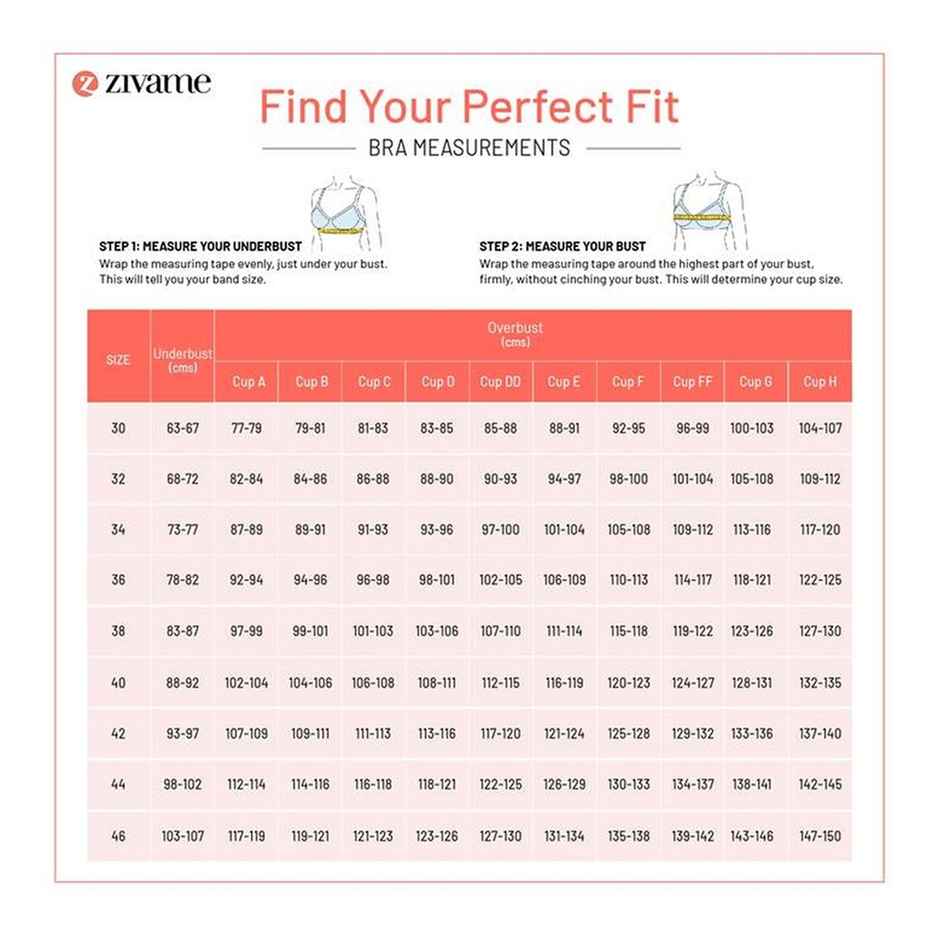 Zivame Women's Beautiful Basics Padded Non Wired 3/4Th Coverage Backless Bra | Skin - 34C