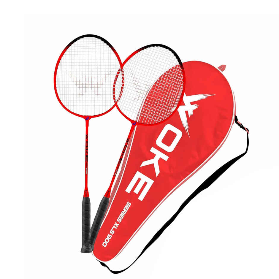WOKE Xls900 Badminton Racket | Red