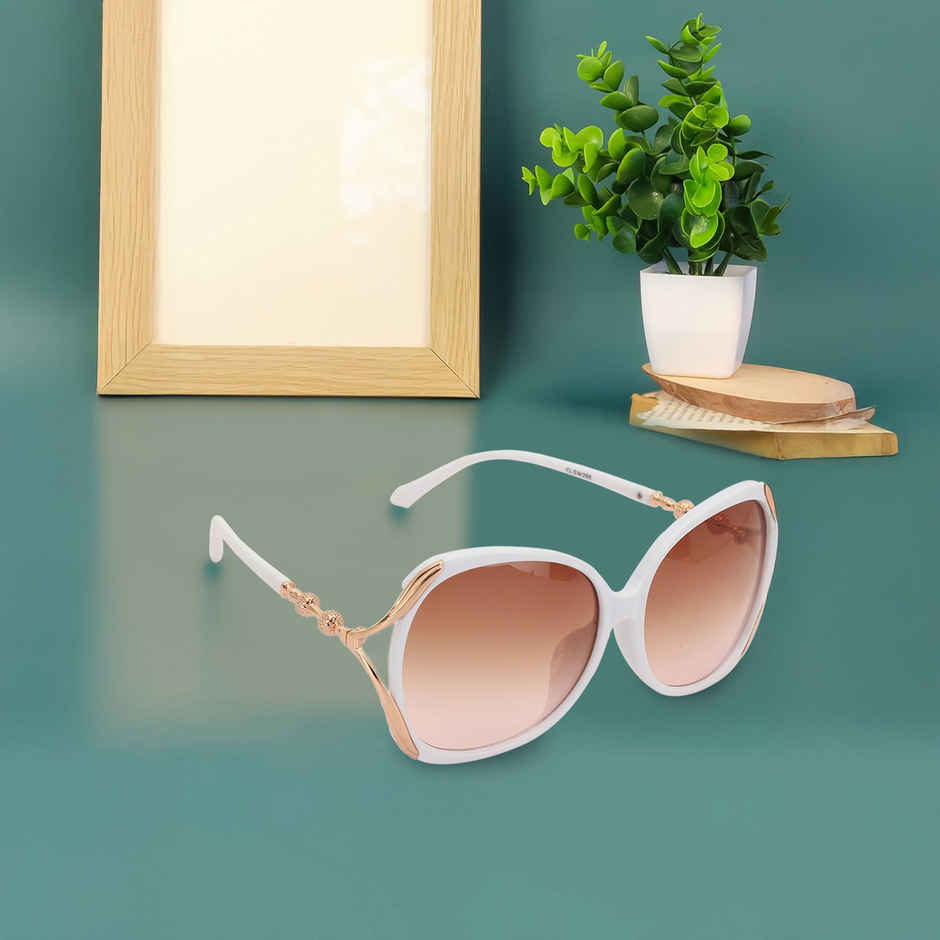 Carlton London Premium Women Oversized Sunglasses with UV Protected Lens CLSW286