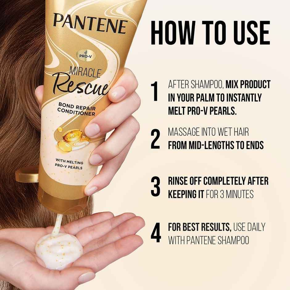Pantene Bond Repair Conditioner | Reverses up to 3 Years of Hair Damage