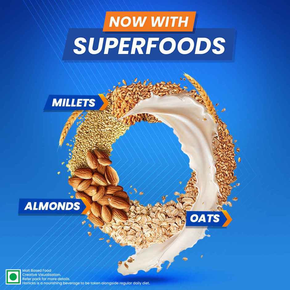 Horlicks Nutrition Drink Jar | Superfoods