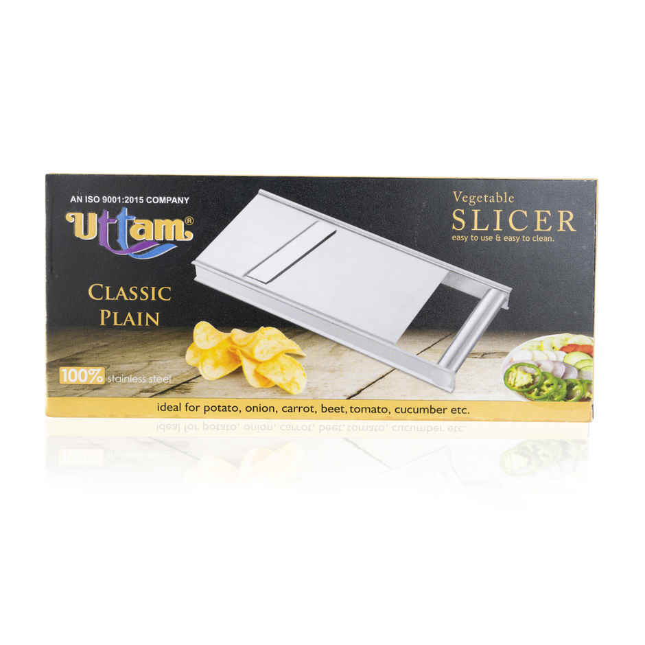 Uttam Stainless Steel Vegetable Slicer Classic Plain