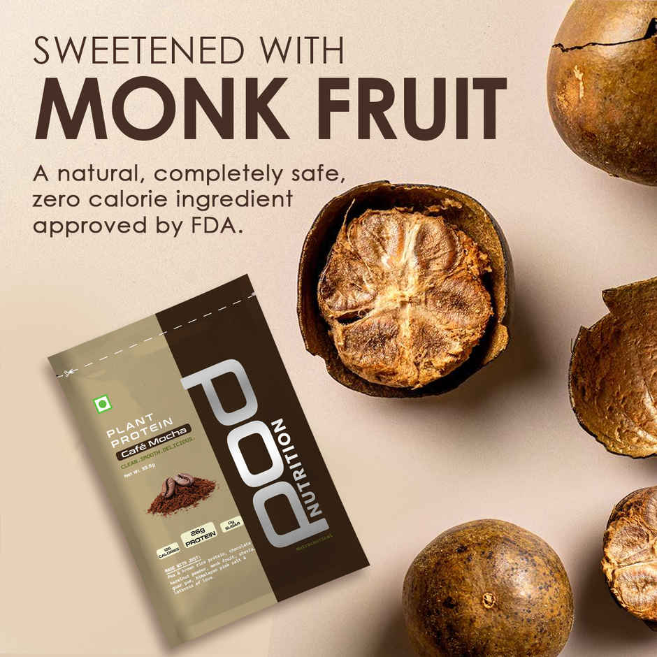 Pod Nutrition Cafe Mocha plant protein - 26G Protein