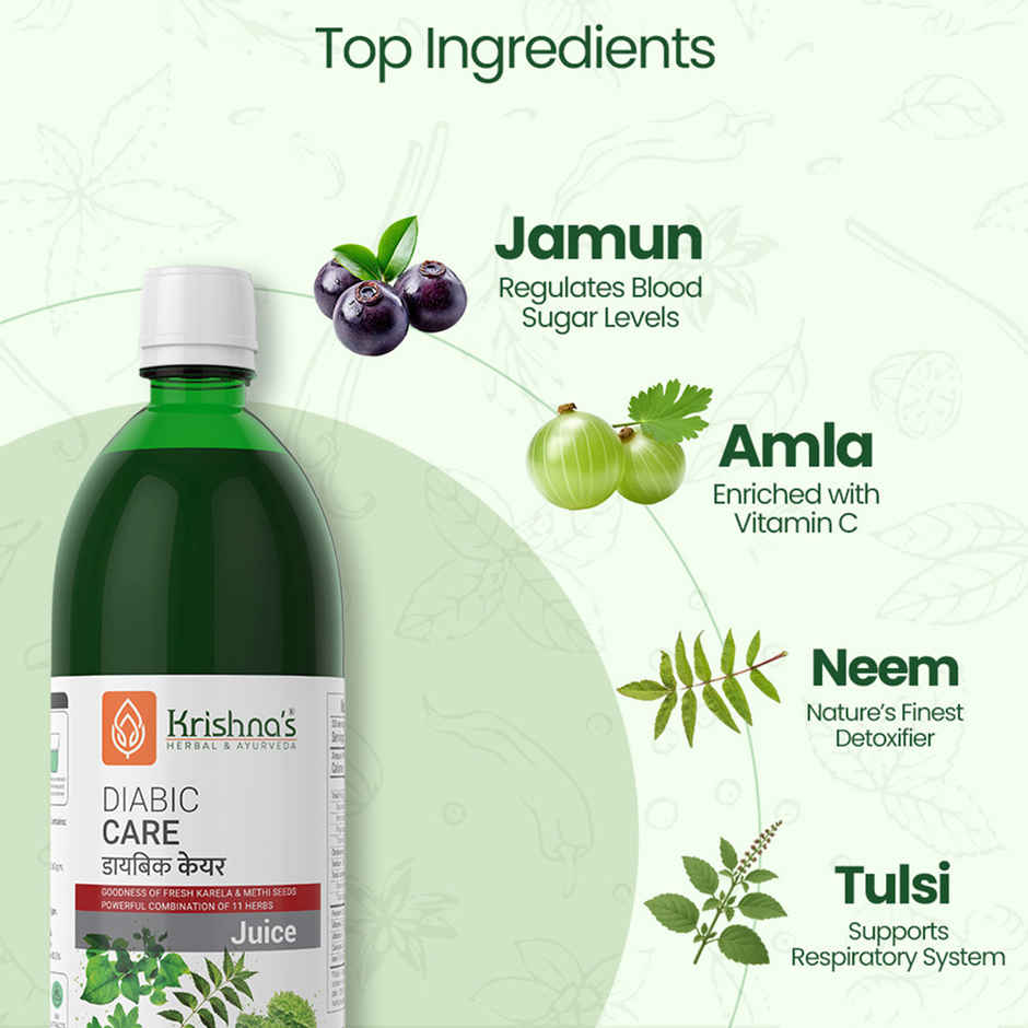 Krishna Herbal and Ayurveda Diabic Care Juice