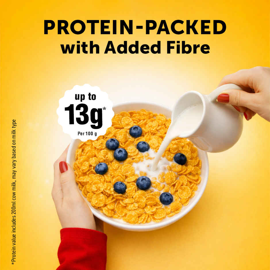 Bagrry's Corn Flakes Plus Original Healthier - Added Fibre