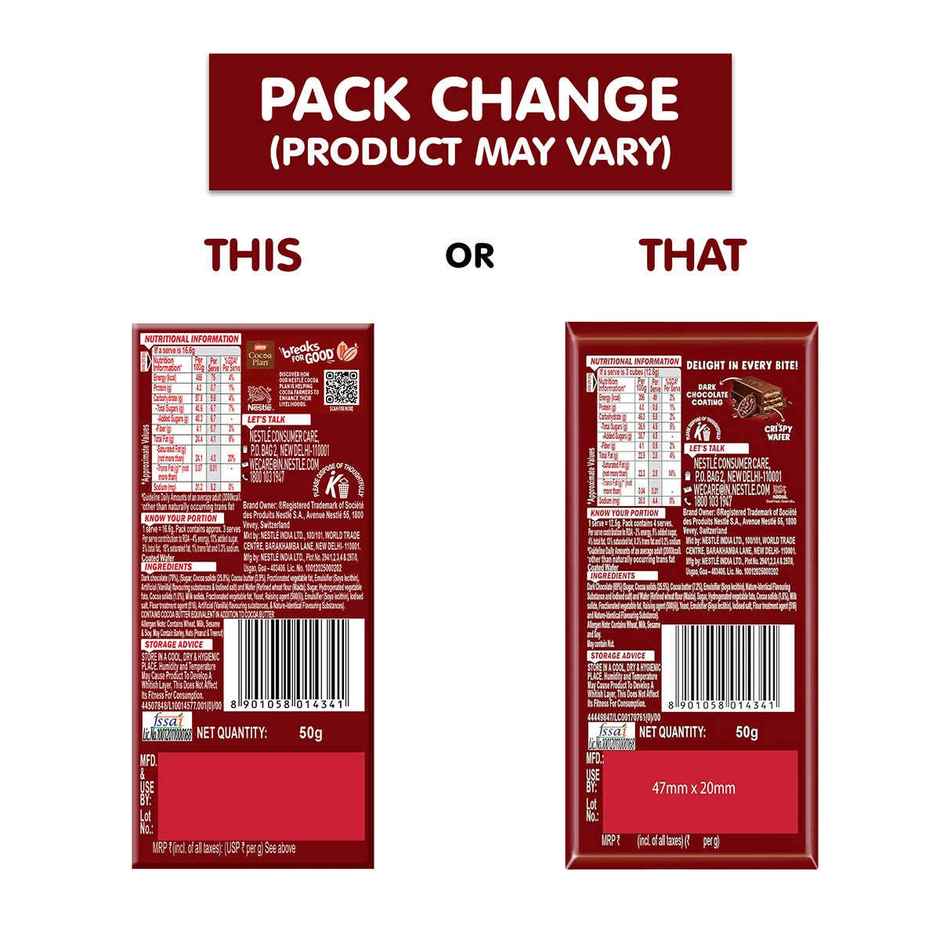 Nestle KitKat Delights Dark Chocolate Coated Wafer Bar