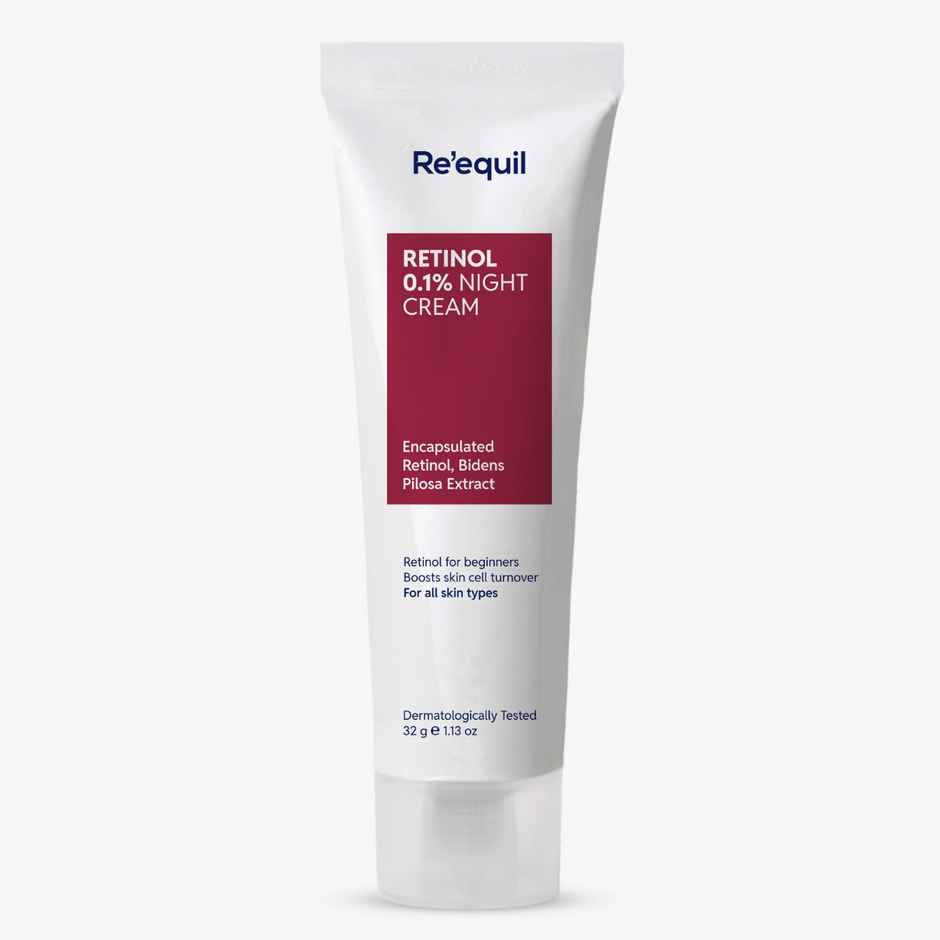 Re'equil 0.1% Retinol Night Cream for Wrinkles & Skin Tightening