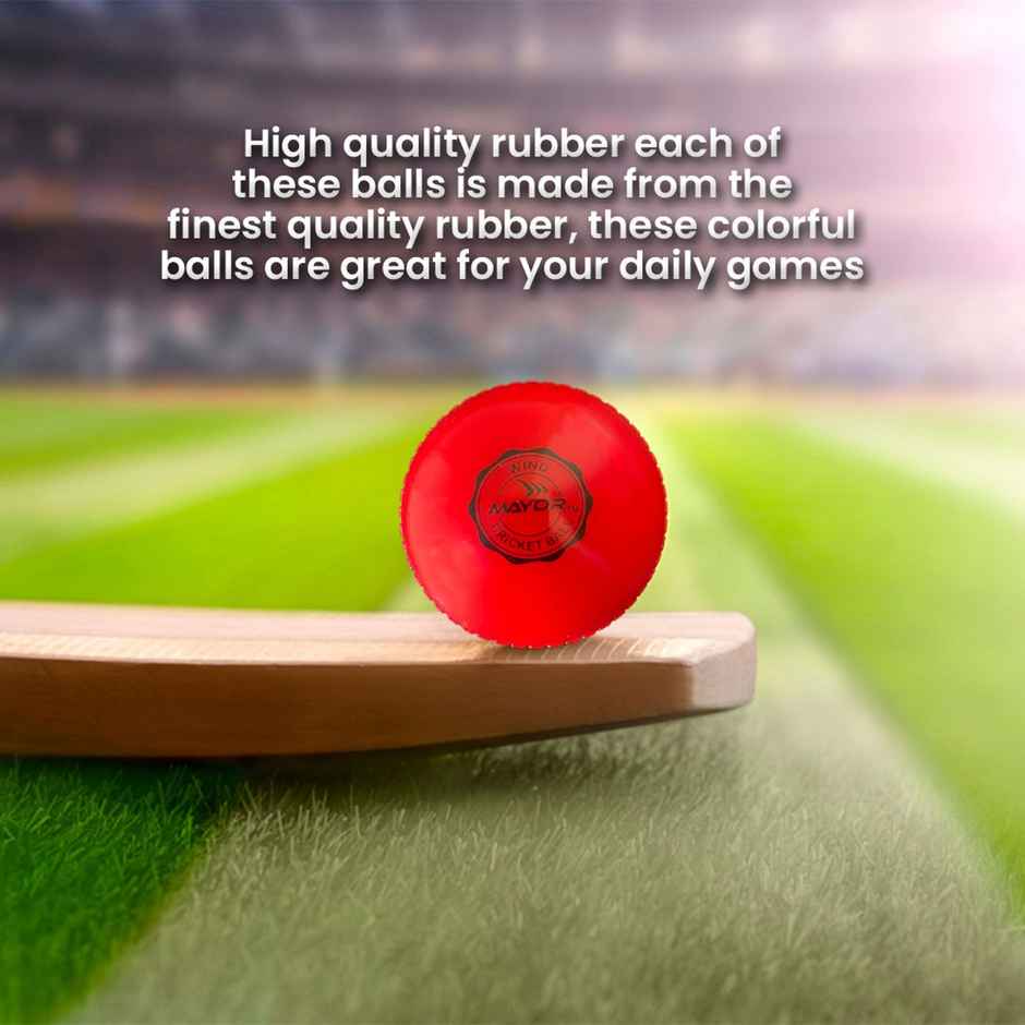 Mayor Wind Cricket Ball (Pack of 3)