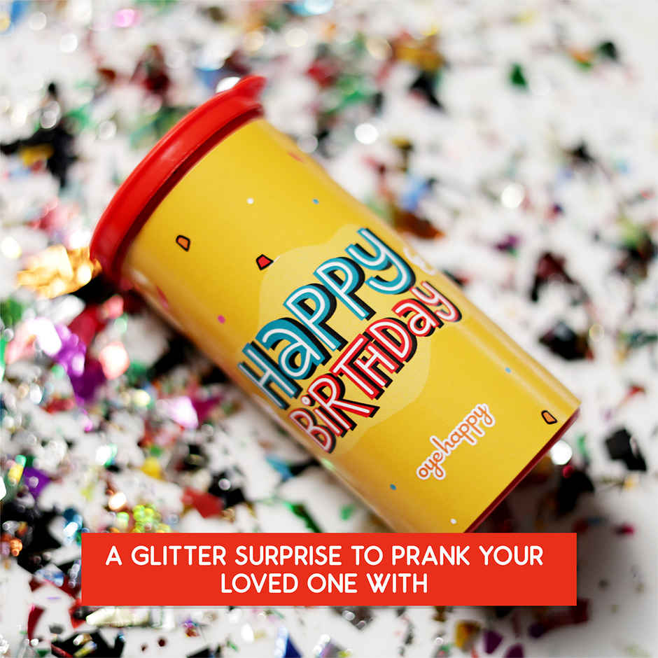 Happy Mail Reusable Birthday Glitter Bomb