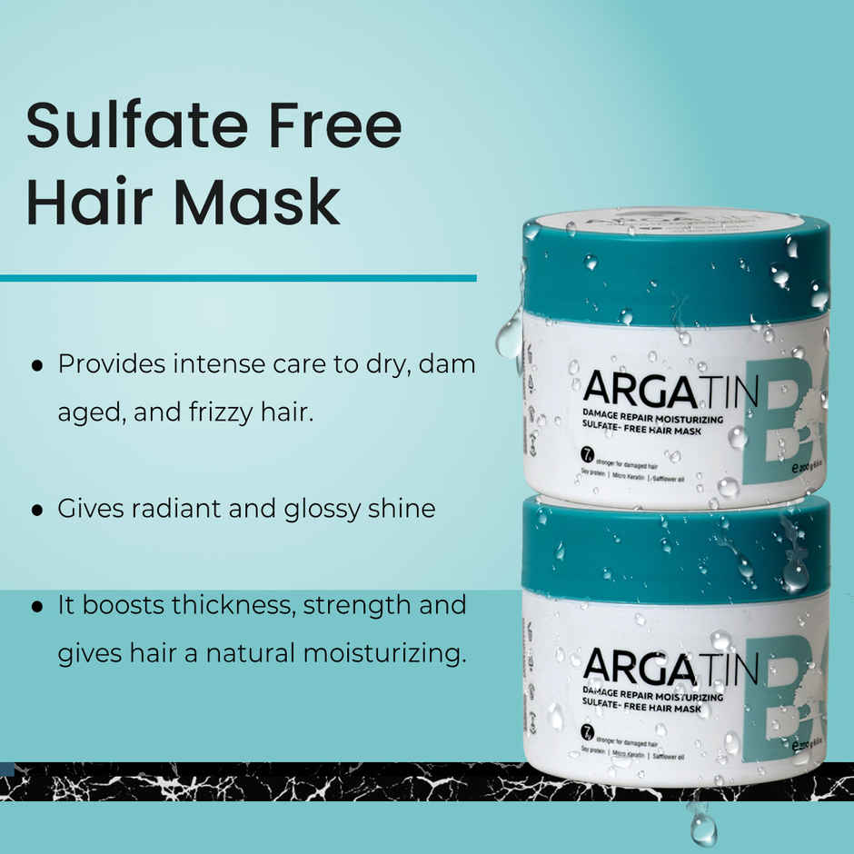 Argatin Botox Damage Repair Moisturizing Sulfate-Free Hair Mask