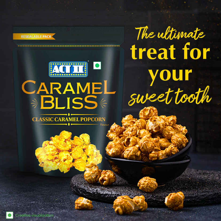 ACT II Ready to Eat Caramel Popcorn - Classic Caramel Bliss Combo 
