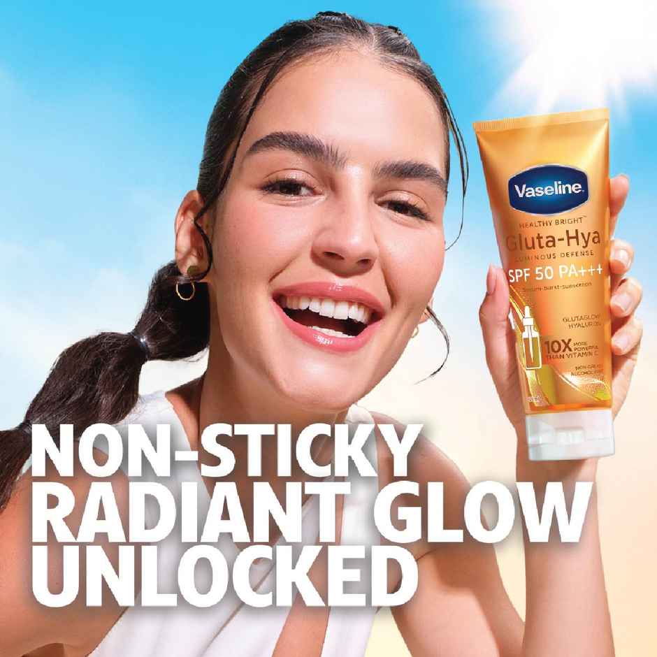 Vaseline Gluta Hya - Antioxidant Spf 50 Pa+++ Sunscreen |Glutathione & Hyaluronic Acid
