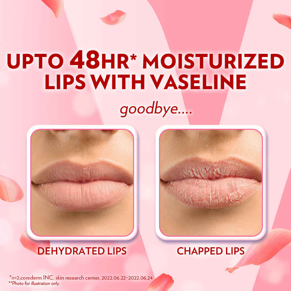 Vaseline Lip Care Rosy Lips Tinted Lip Balm with Almond Oil & Rose Extract